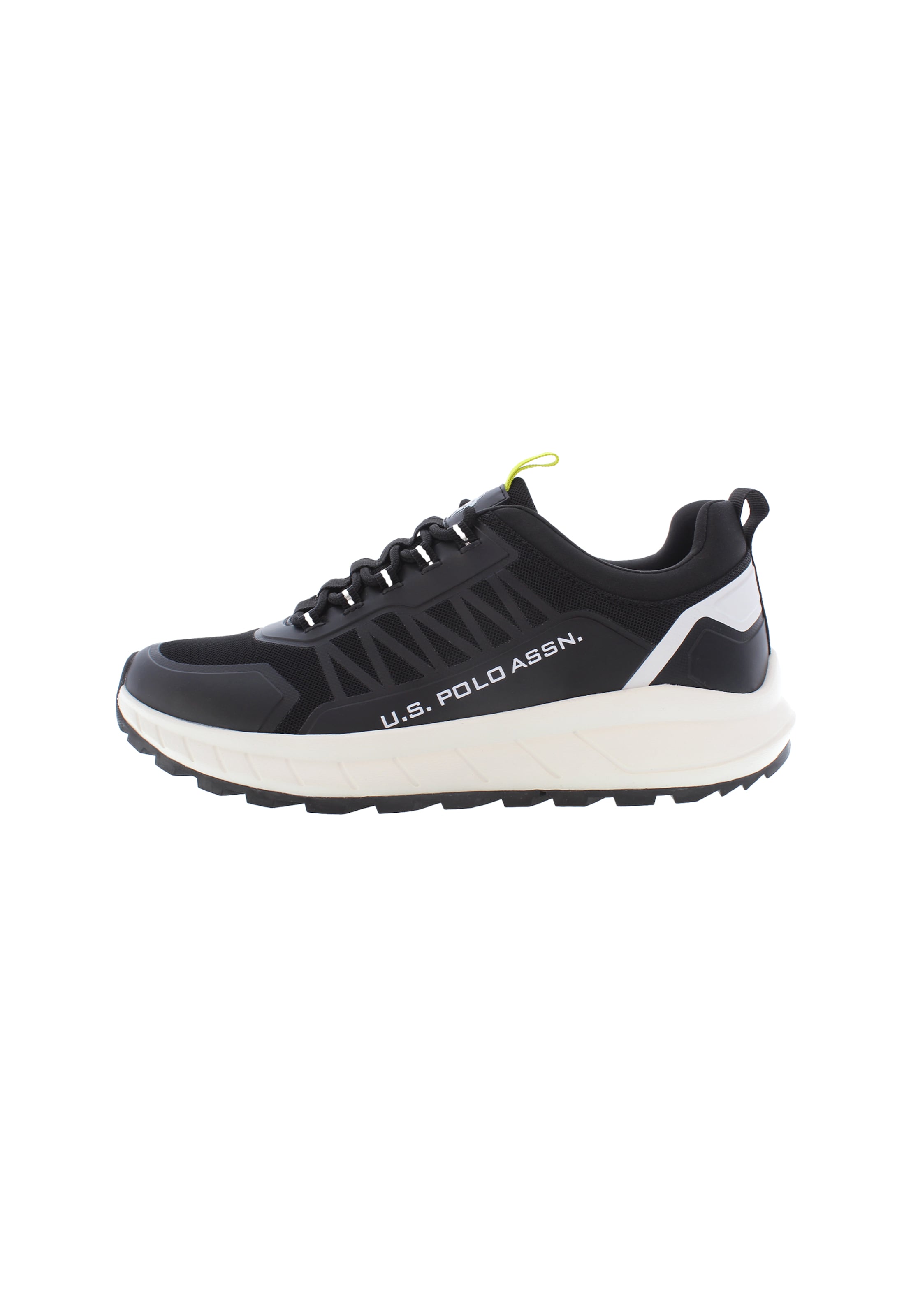Baskets basses 'Seth' U.S. POLO ASSN. en noir : devant