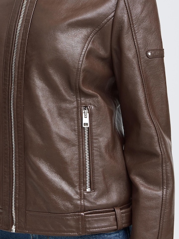 Oxmo Lederjacke ' OXDenise ' in Braun