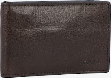 FOSSIL Wallet in Black: front
