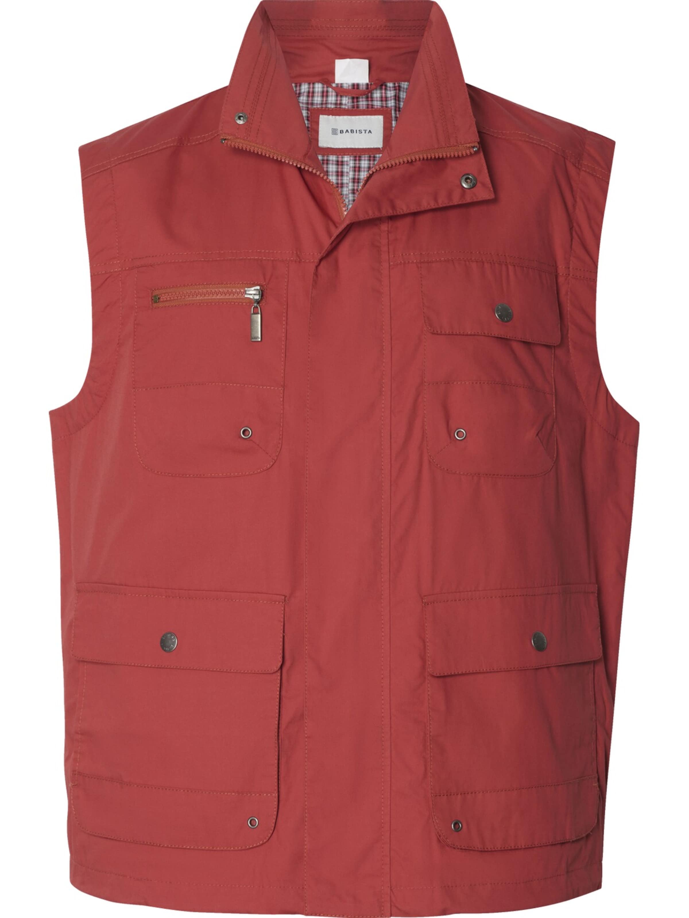 BABISTA Vest 'Bellarivo' in Red: front