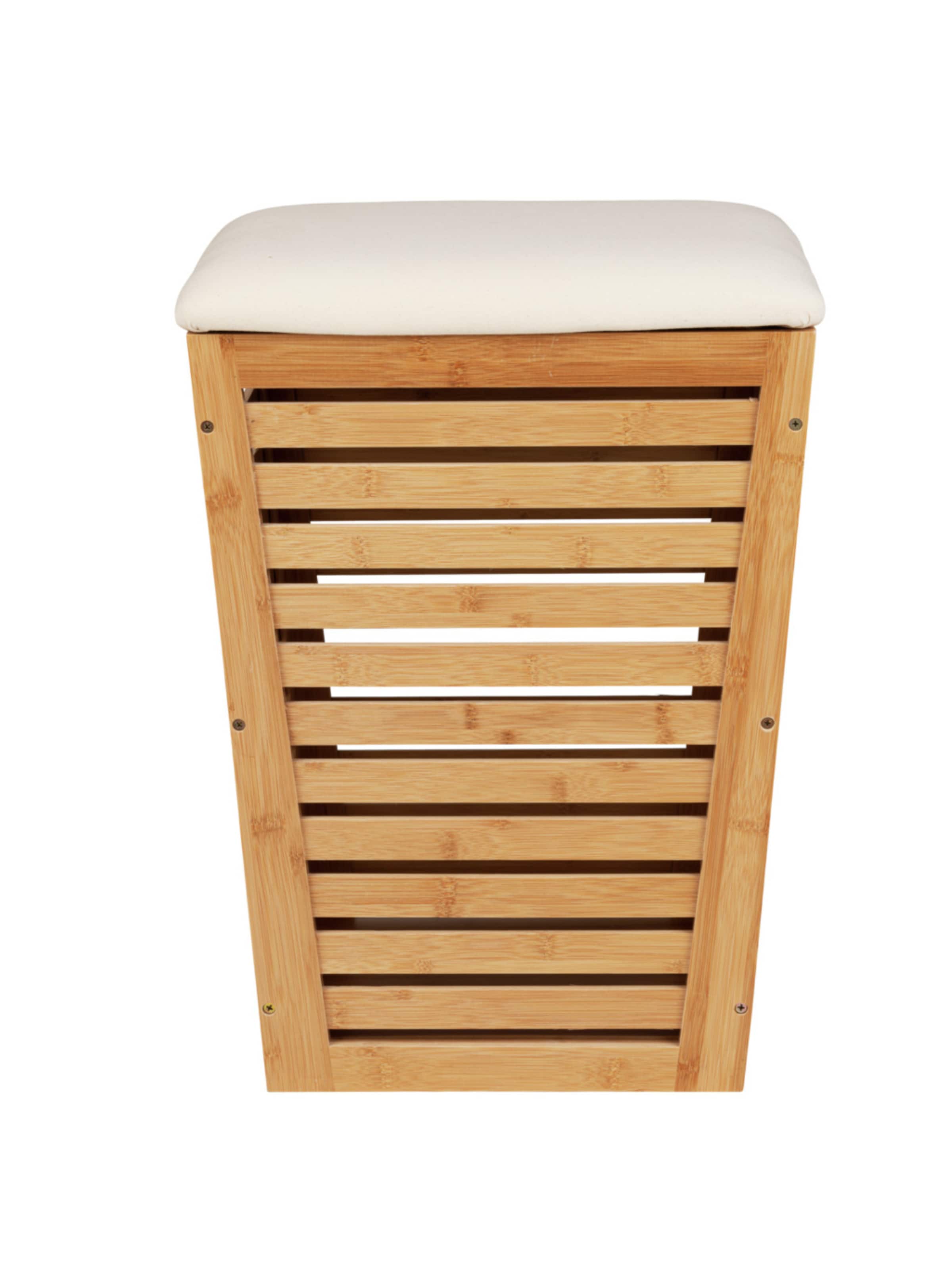 Wenko Wäschebehälter in Braun