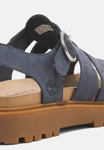 TIMBERLAND Remienkové sandále 'Claire' - Modrá