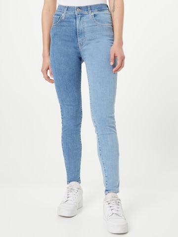 LEVI'S ® Skinny Jeans 'Mile High Super Skinny' in Blauw: voorkant