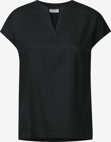 CECIL Bluse in Schwarz: Vorderseite