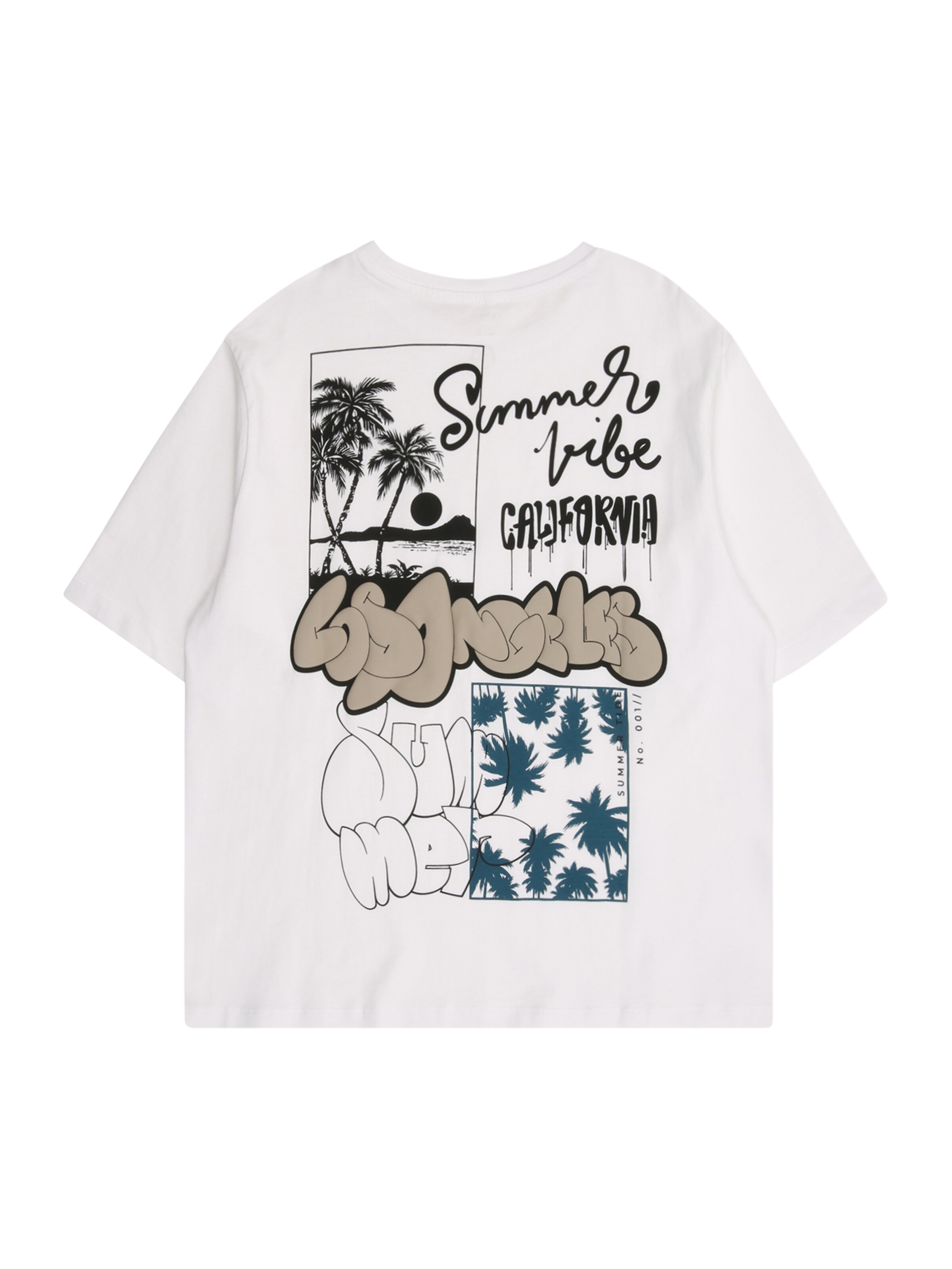 NAME IT T-Shirt 'NKMZulla' in Weiß