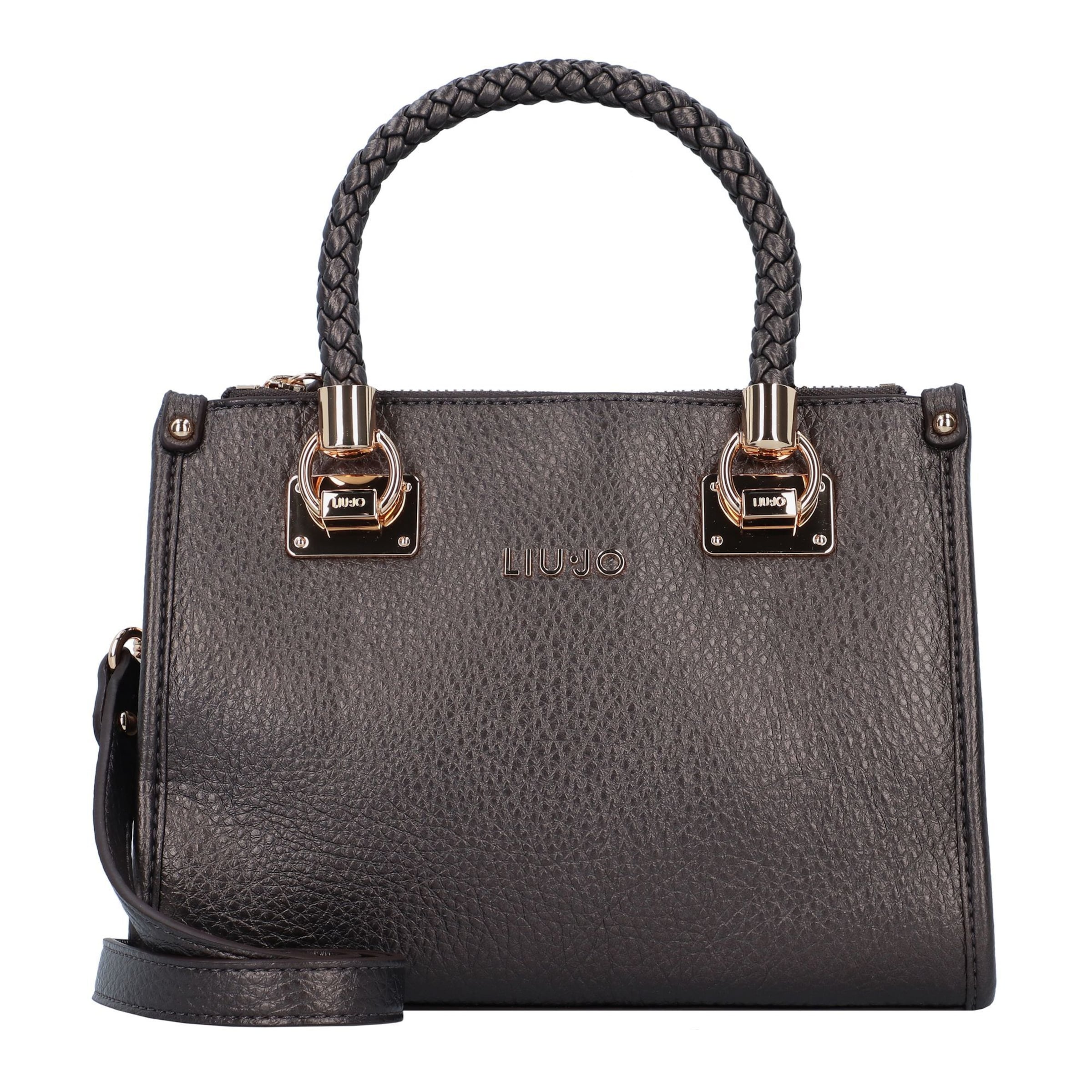 トートバッグ LIU JO Woman Tote bags Natural AA5321E0087 51308 Large openwork tote bag colour black | Liu Jo