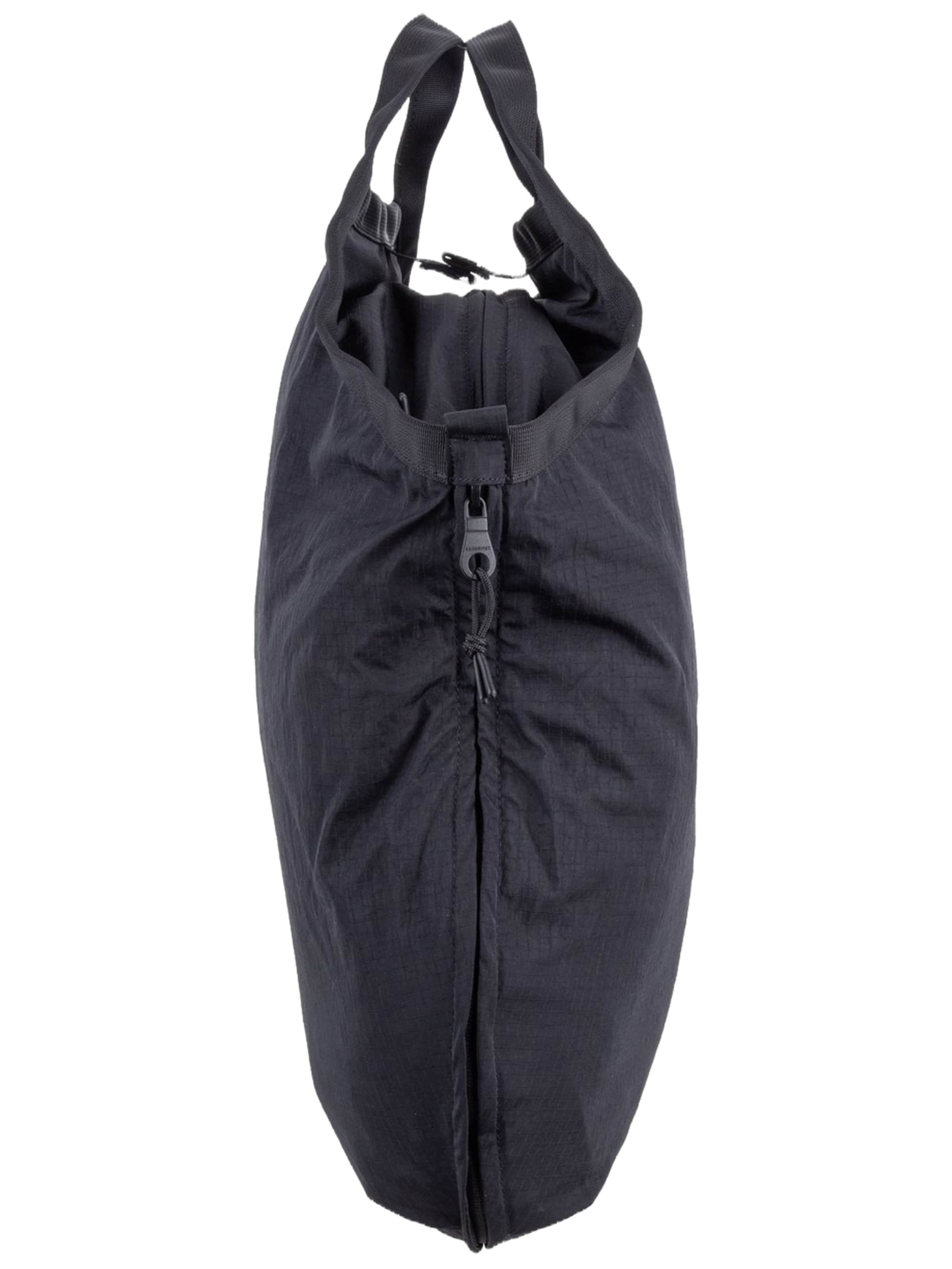 SANDQVIST Handtasche ' Grid ' in Schwarz