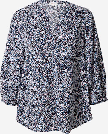 s.Oliver Blouse in Blauw: voorkant