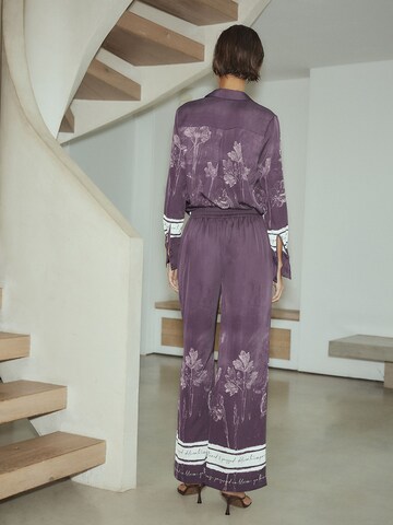 Next Bő szár Nadrág - lila