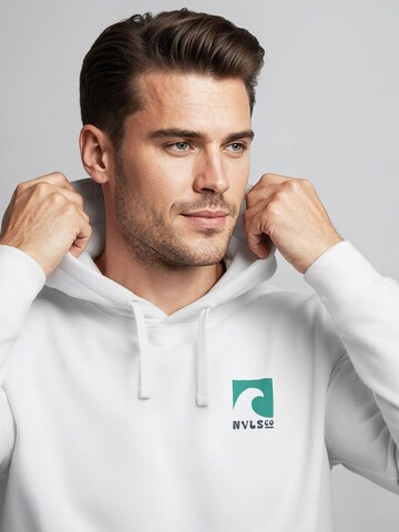 Neverless Sweatshirt 'California Surf' in White