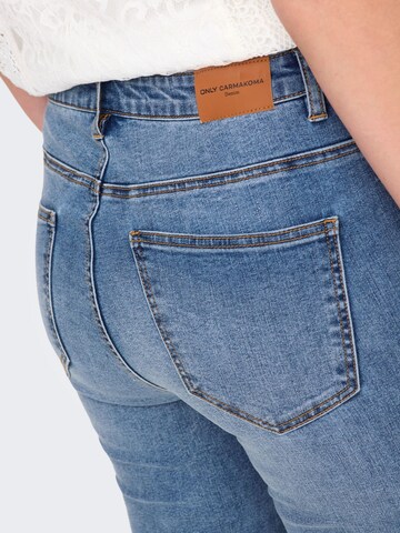 ONLY Carmakoma Skinny Jeans 'CARICONIC' in Blauw