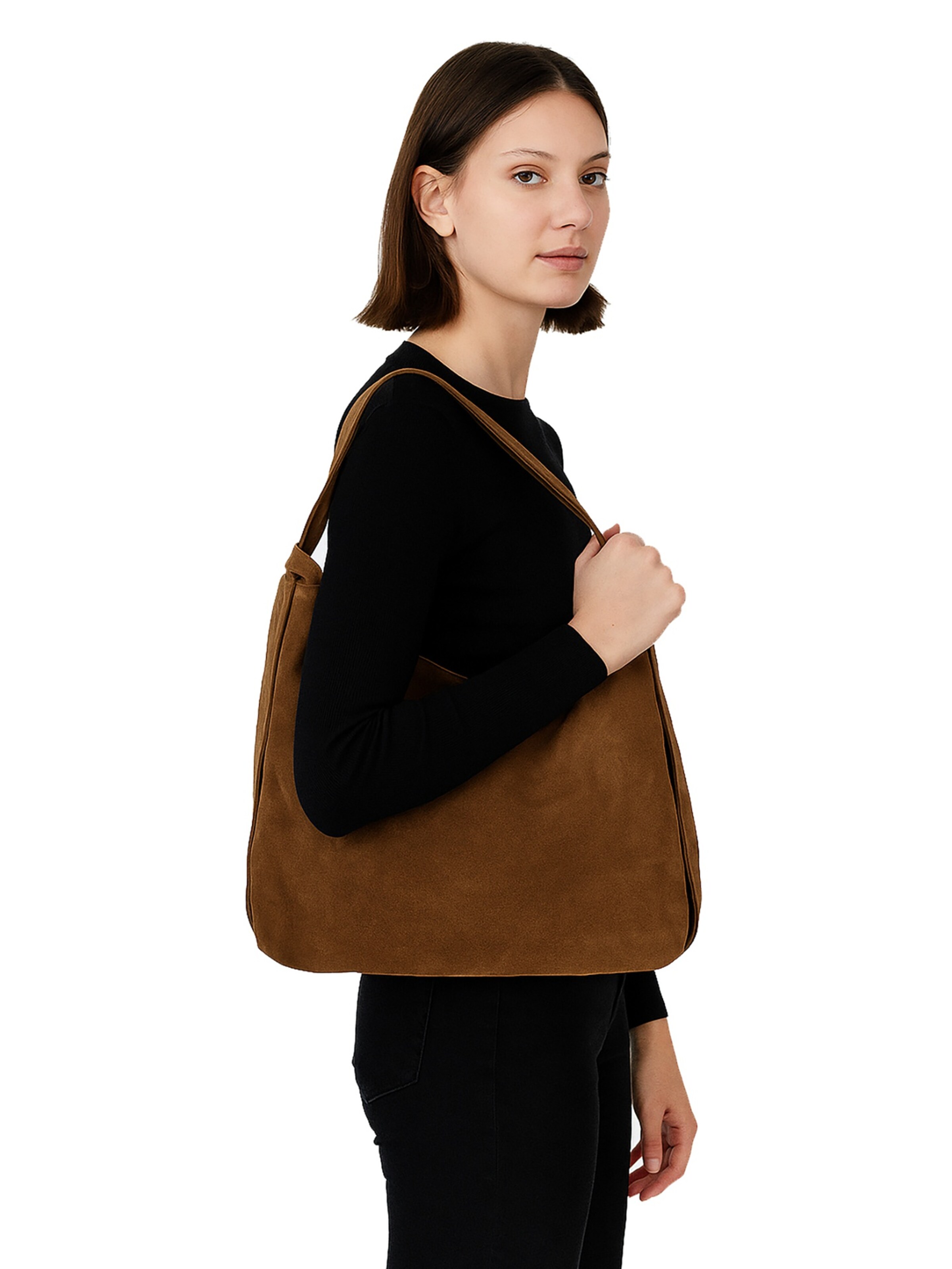 Gave Lux Tasche in Braun: Vorderseite