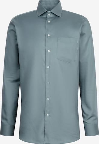 Chemise business SEIDENSTICKER en vert : devant