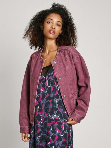 Pepe Jeans Jacke  'Daena' in Lila: Vorderseite