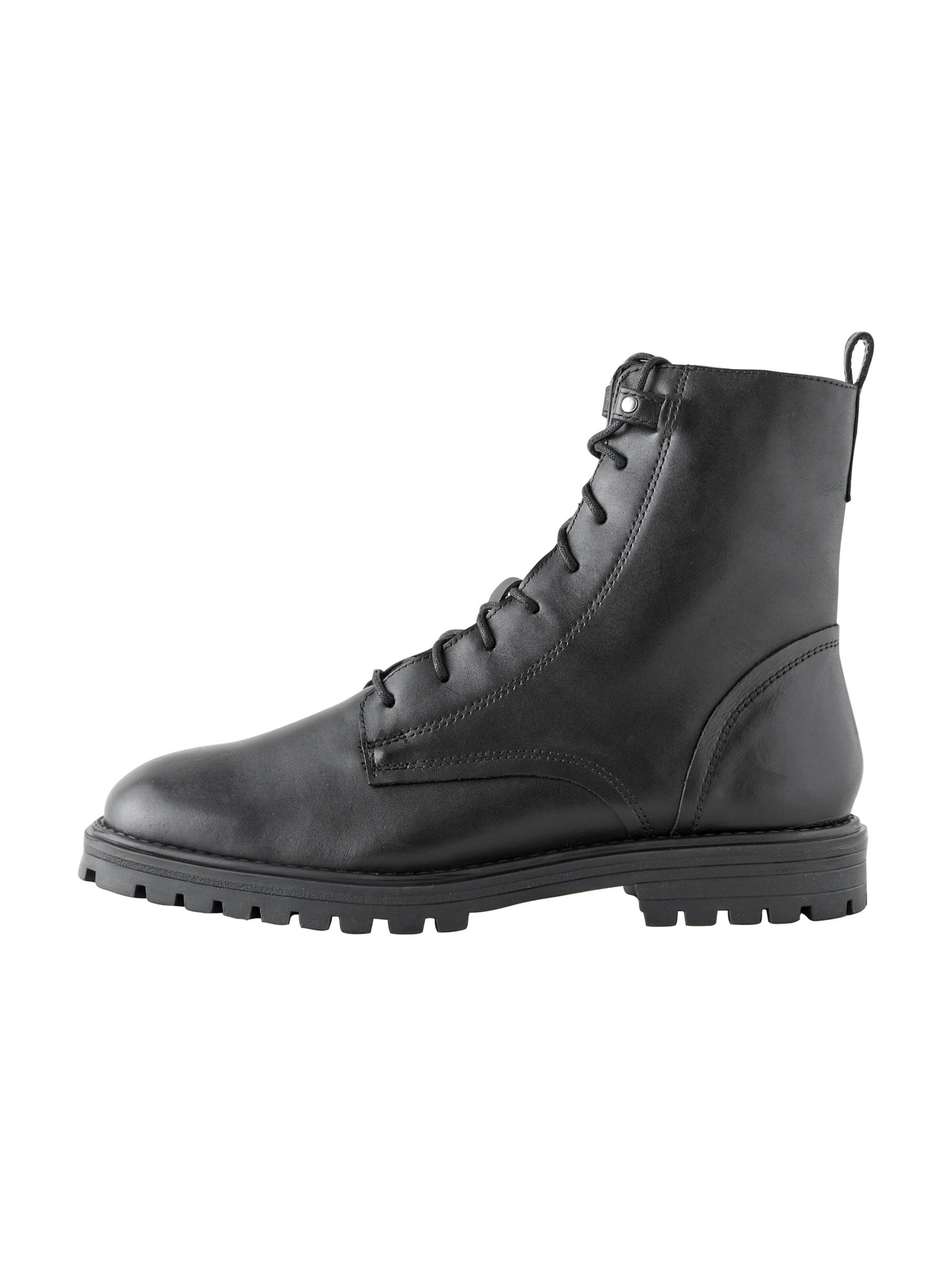 Next Bottines à lacets 'Forever Comfort' en noir, Vue avec produit