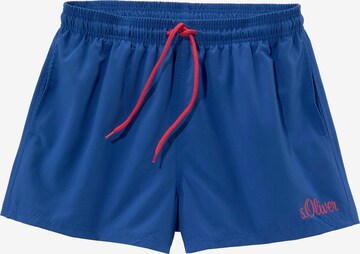 s.Oliver Badeshorts in Blau: predná strana