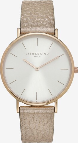 Liebeskind Berlin Uhr in Beige: predná strana