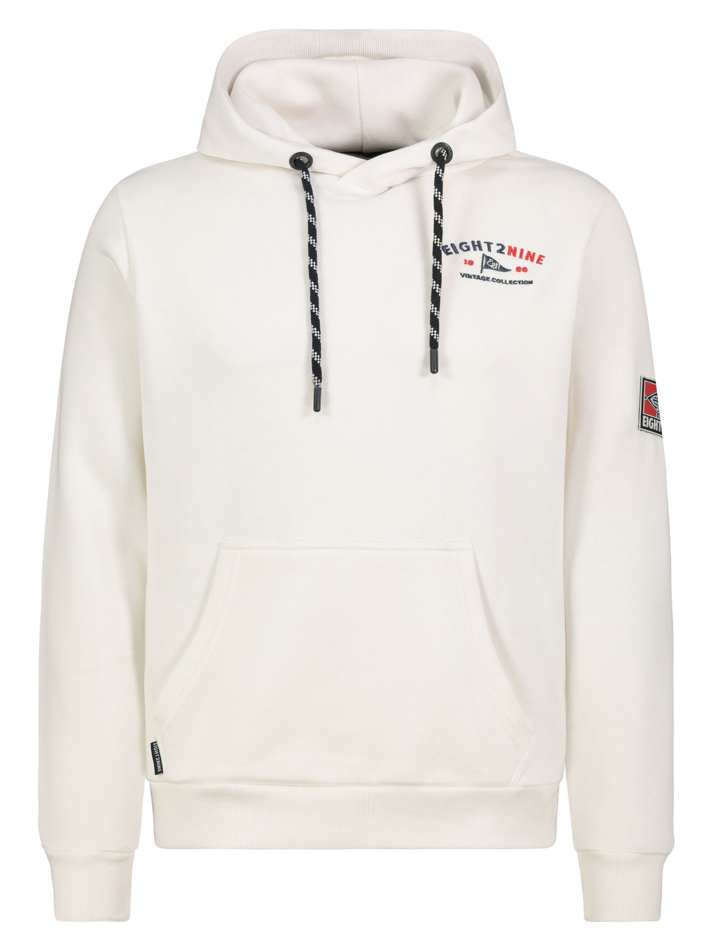 Eight2Nine Sweatshirt in White: front