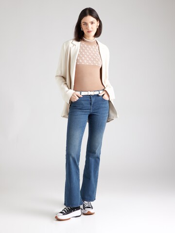 GUESS - Top de punto 'LISE' en beige