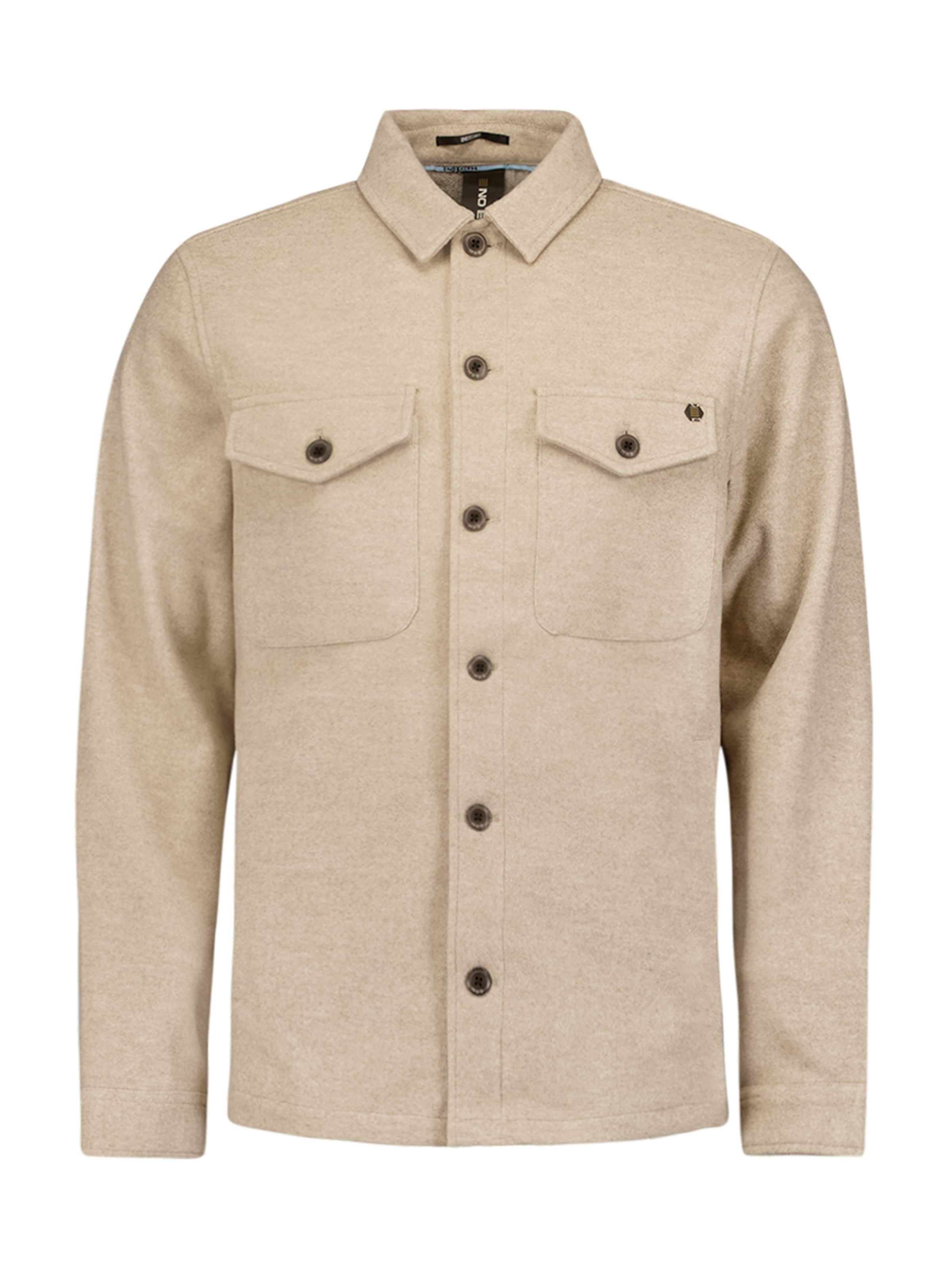 No Excess Between-season jacket in Beige: front