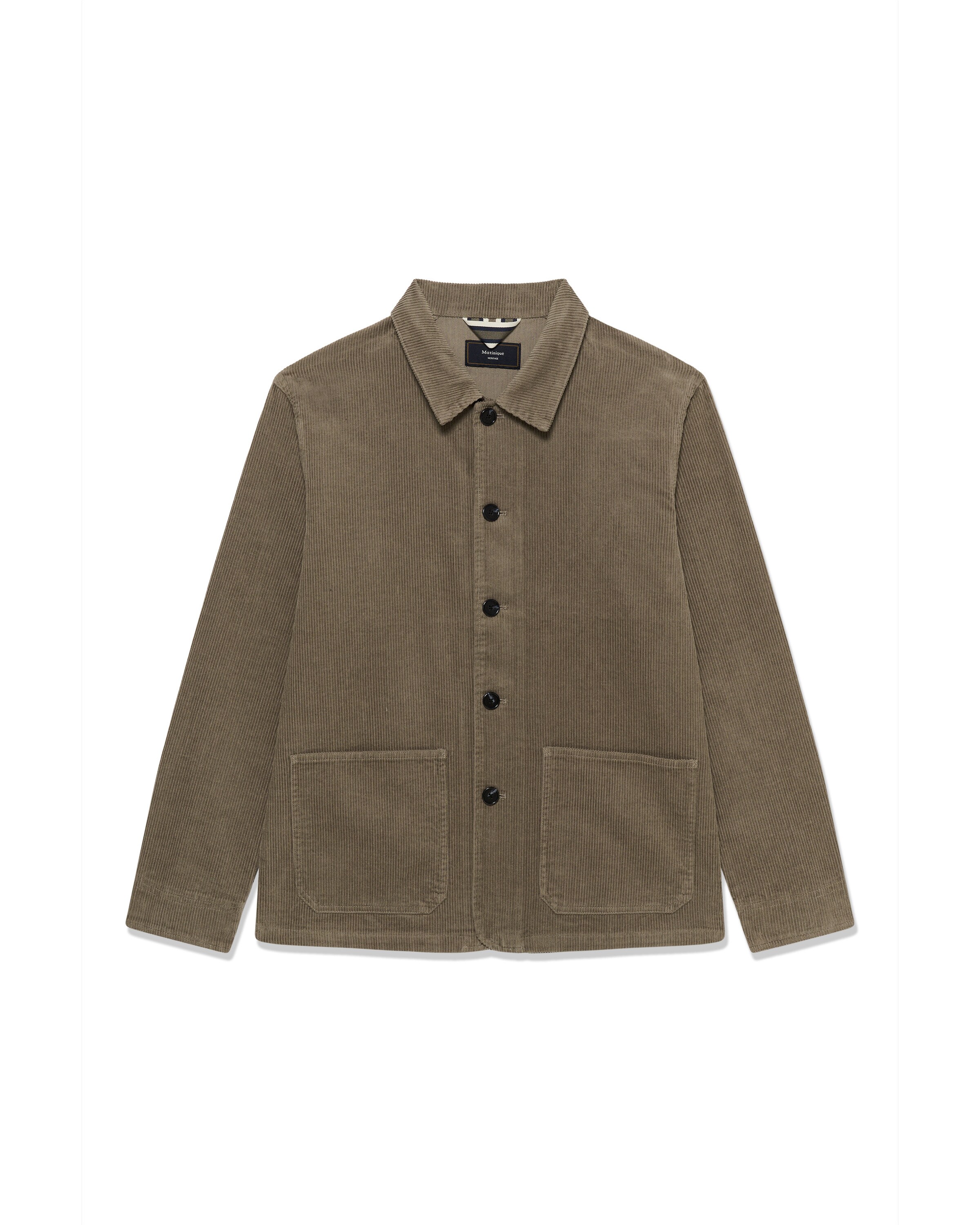 Matinique Between-Season Jacket 'MAShay N Heritage' in Brown: front