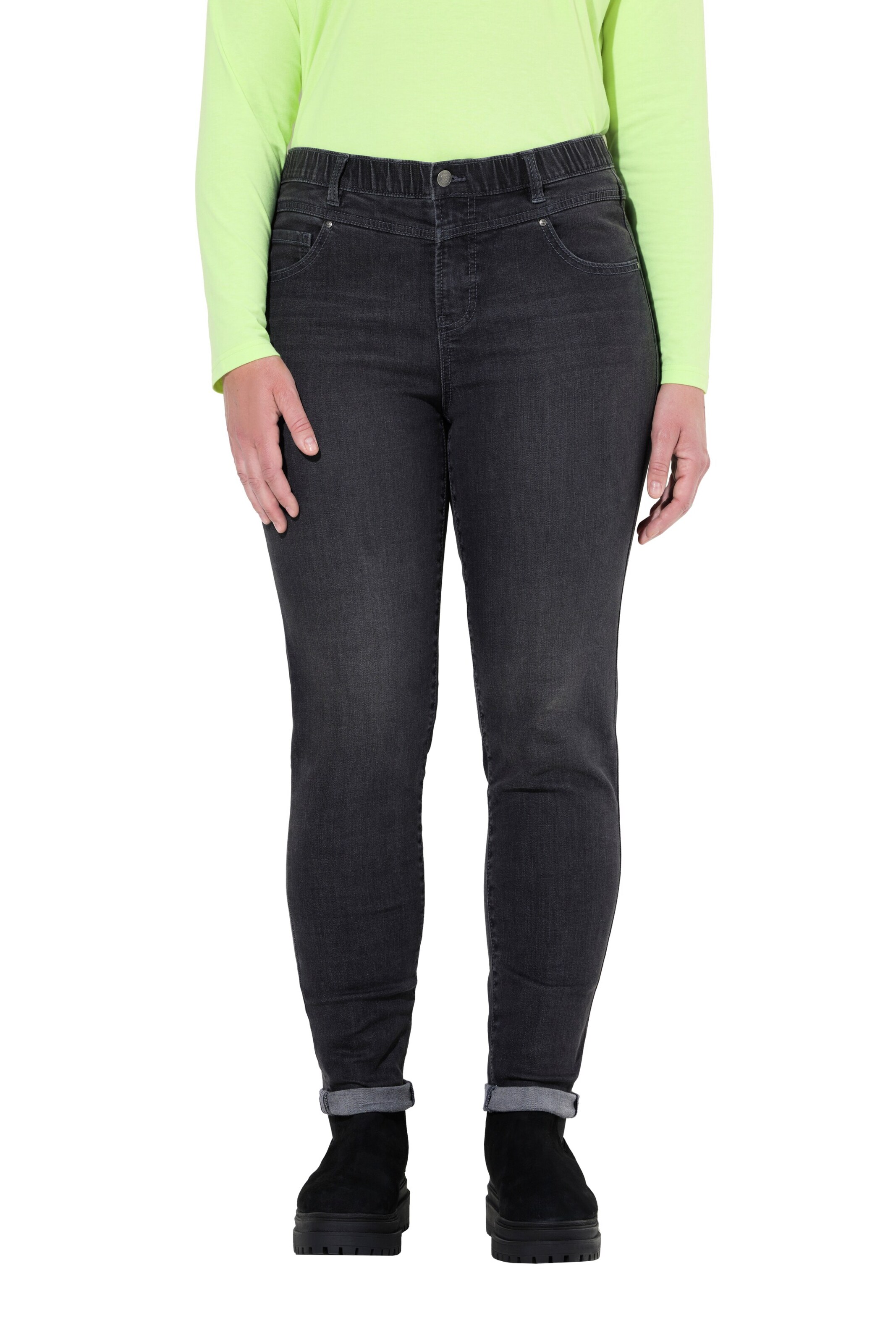 LAURASØN Slim fit Jeans in Blue: front