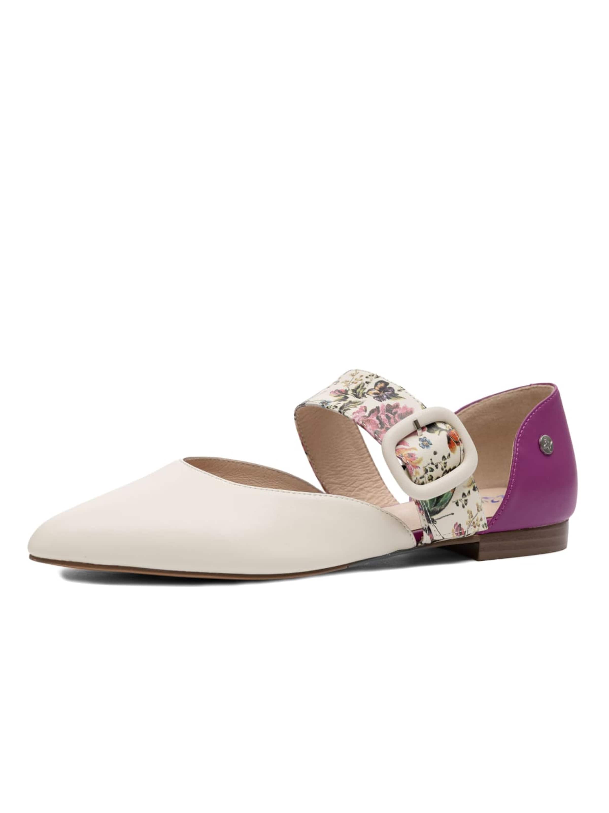 Maciejka Slingback pumps 'K7438-15/00-1' in Yellow: front