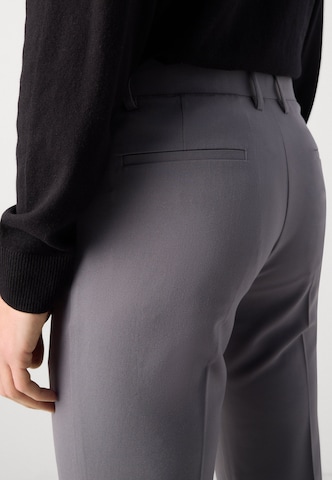 Lindbergh Slimfit Spodnie w kant 'Club' w kolorze szary