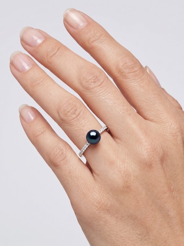 Anello 'ST GERMAIN' di Ateliers Saint Germain in nero