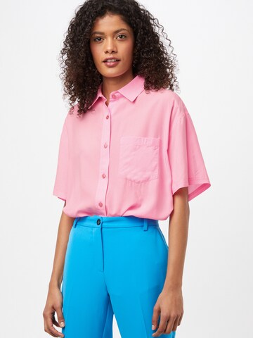 LOOKS by Wolfgang Joop Blouse in Roze: voorkant