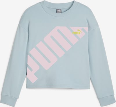 PUMA Sweatshirt 'Power' in Light blue / Light pink, Item view