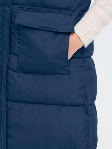 Gilet ' OXMINNA LONG ' di Oxmo in blu