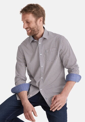 Coupe regular Chemise 'Hugh' Stooker Men en bleu