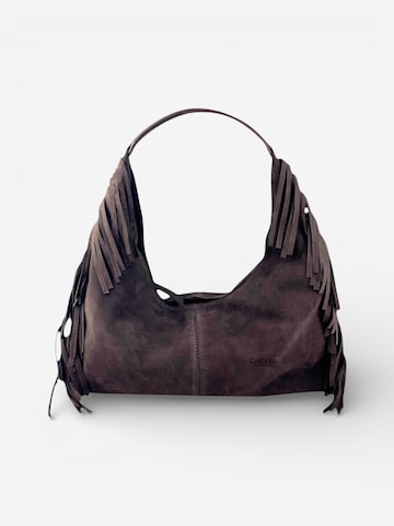 Sac bandoulière 'Belen' Cheval Firenze en marron : devant