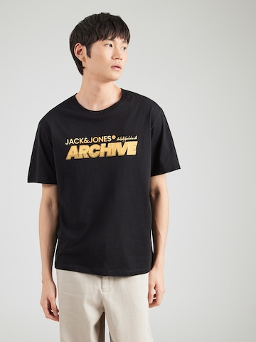 JACK & JONESMajica 'JJBRAT' - crna boja: prednji dio