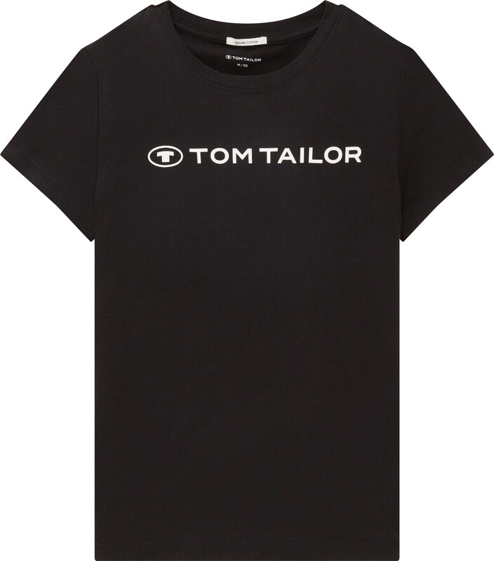 TOM TAILOR T-Shirt in Schwarz YC5781 TOM TAILOR T-Shirt in Schwarz YC5781