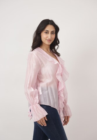 Elara Bluse i pink