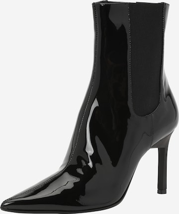 Calvin klein patent leather 2025 boots