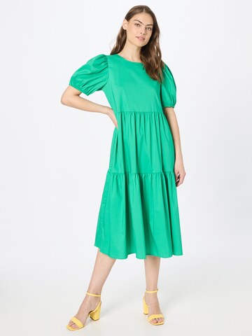 JDY Kleid 'Melanie' in Grün: Vorderseite