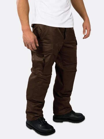 Regular Pantalon outdoor 'Trooper' normani en marron
