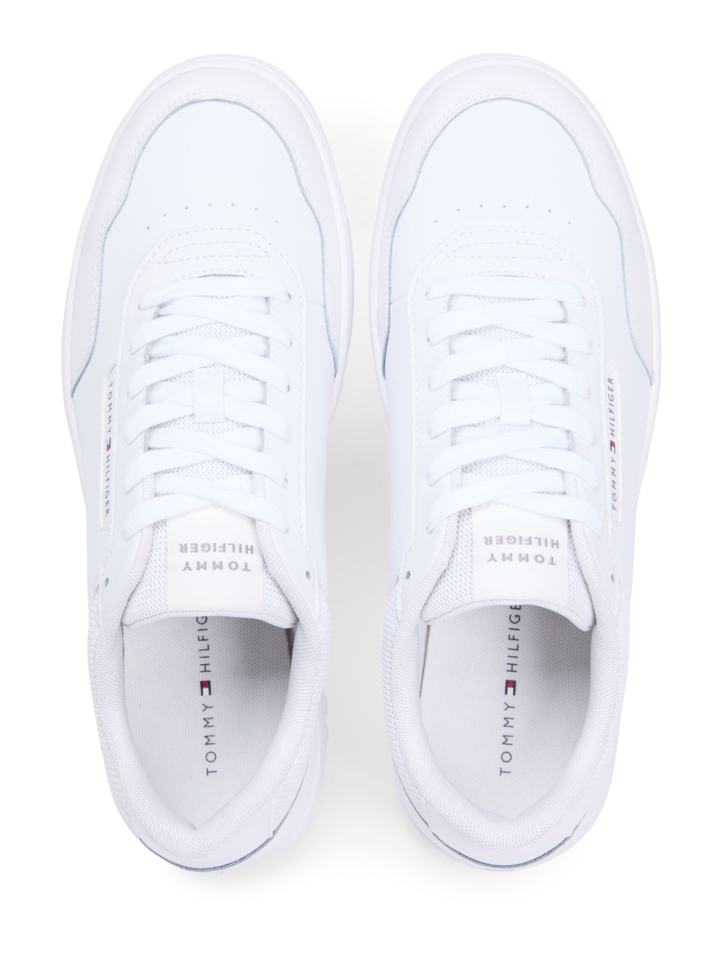 Baskets basses 'BASKET CORE LITE' TOMMY HILFIGER en blanc