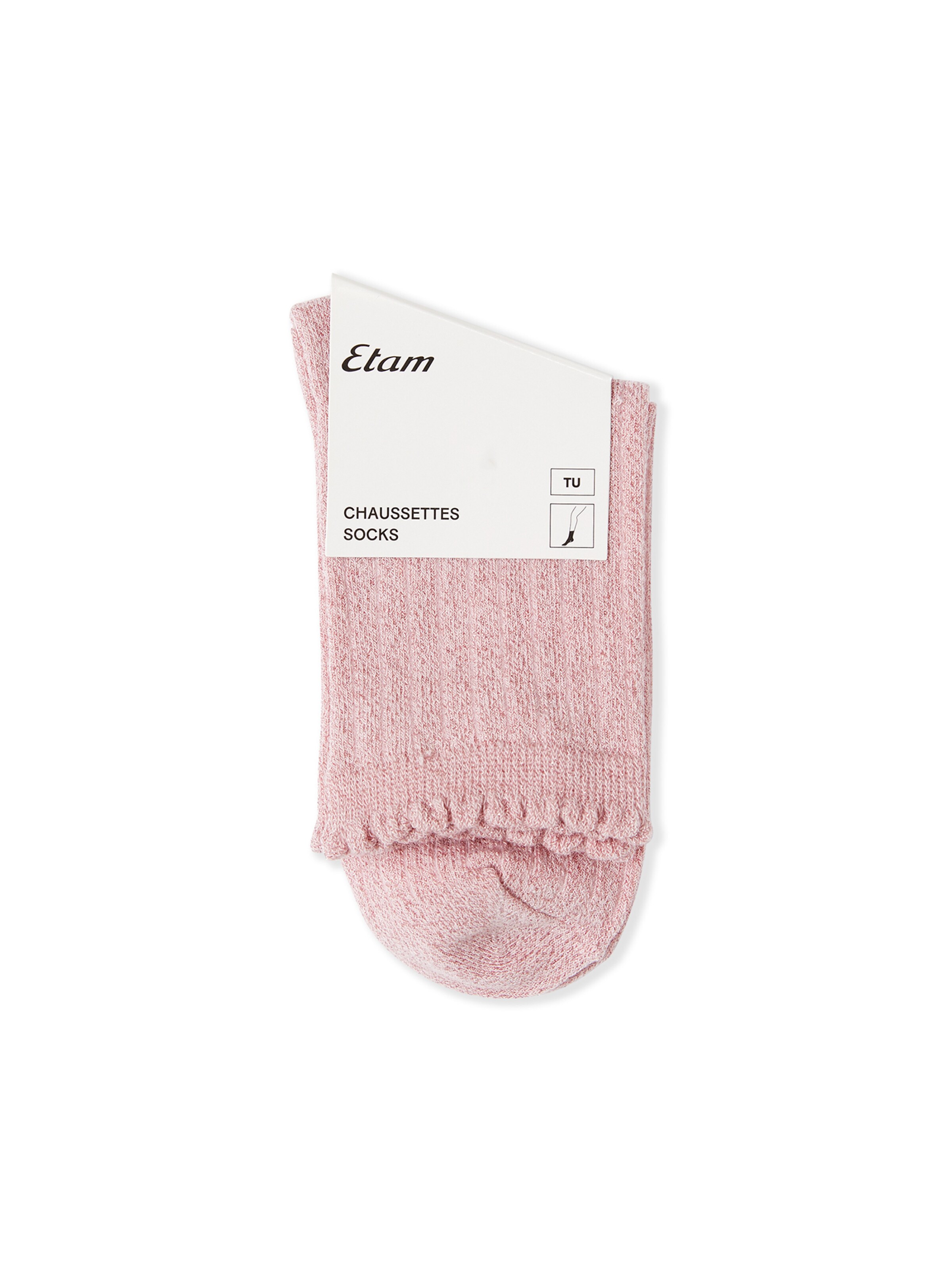 ETAM Socks ' ' in Pink