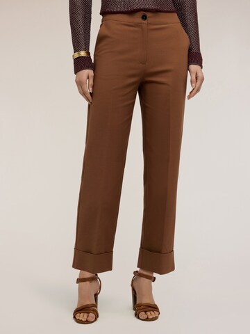 Wide Leg Pantalon MOTIVI en marron