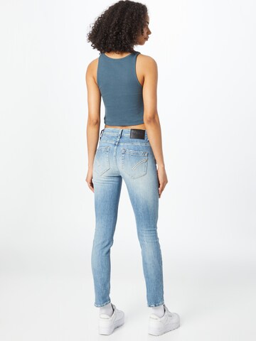 Coupe slim Jean 'MONROE' Dondup en bleu