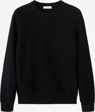 MANGO MAN Pullover 'Salas' in Schwarz: Vorderseite