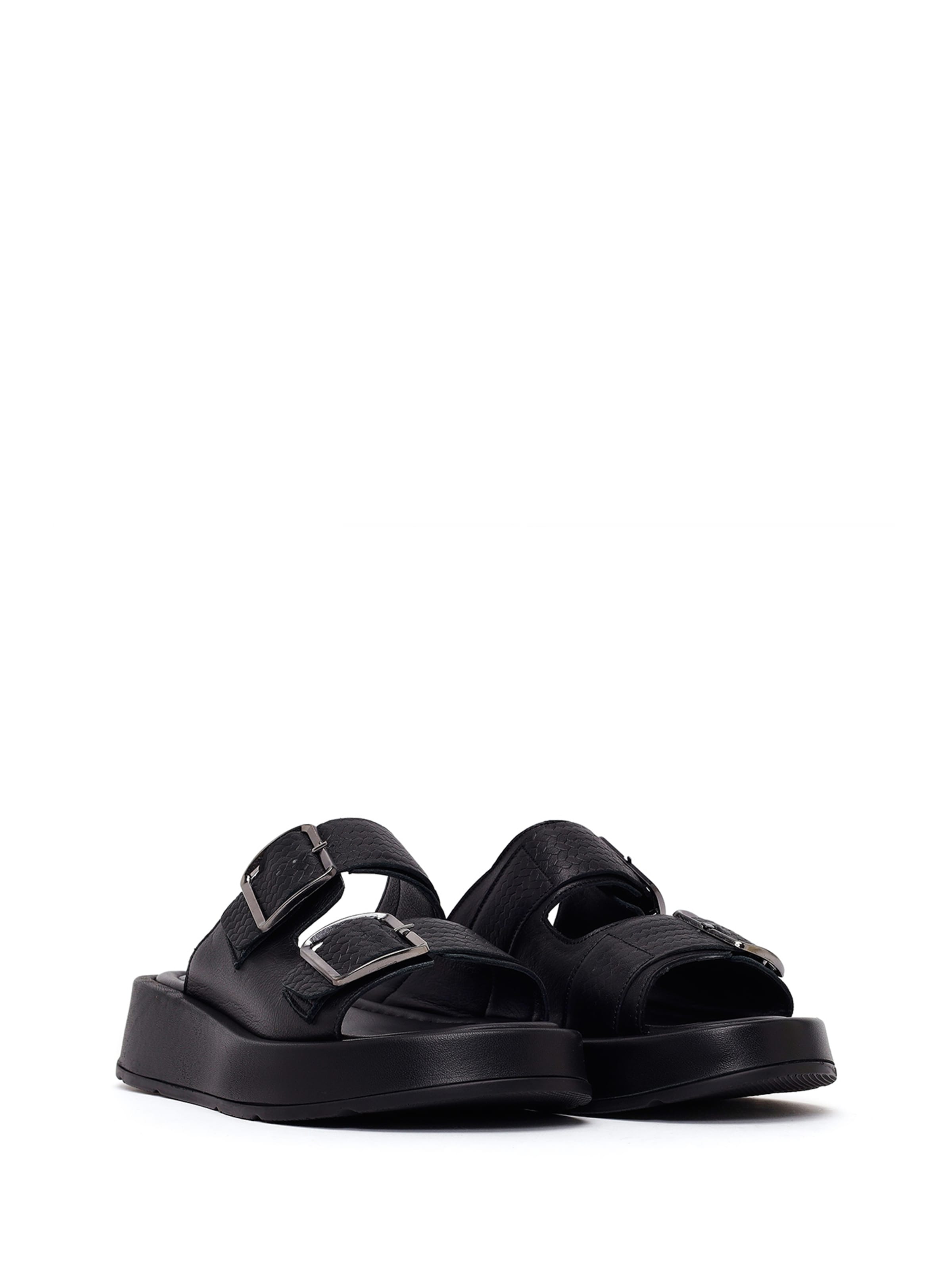 Derimod - Zapatos abiertos en negro