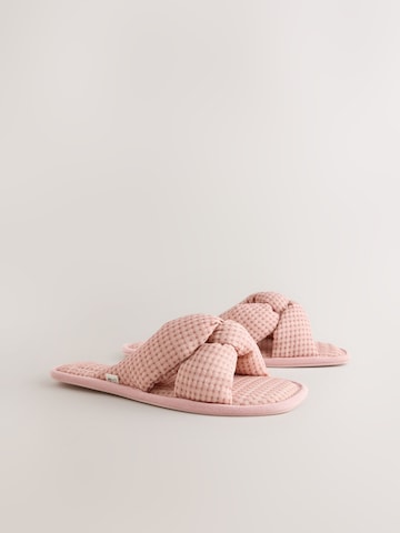 Pantoufle Next en rose