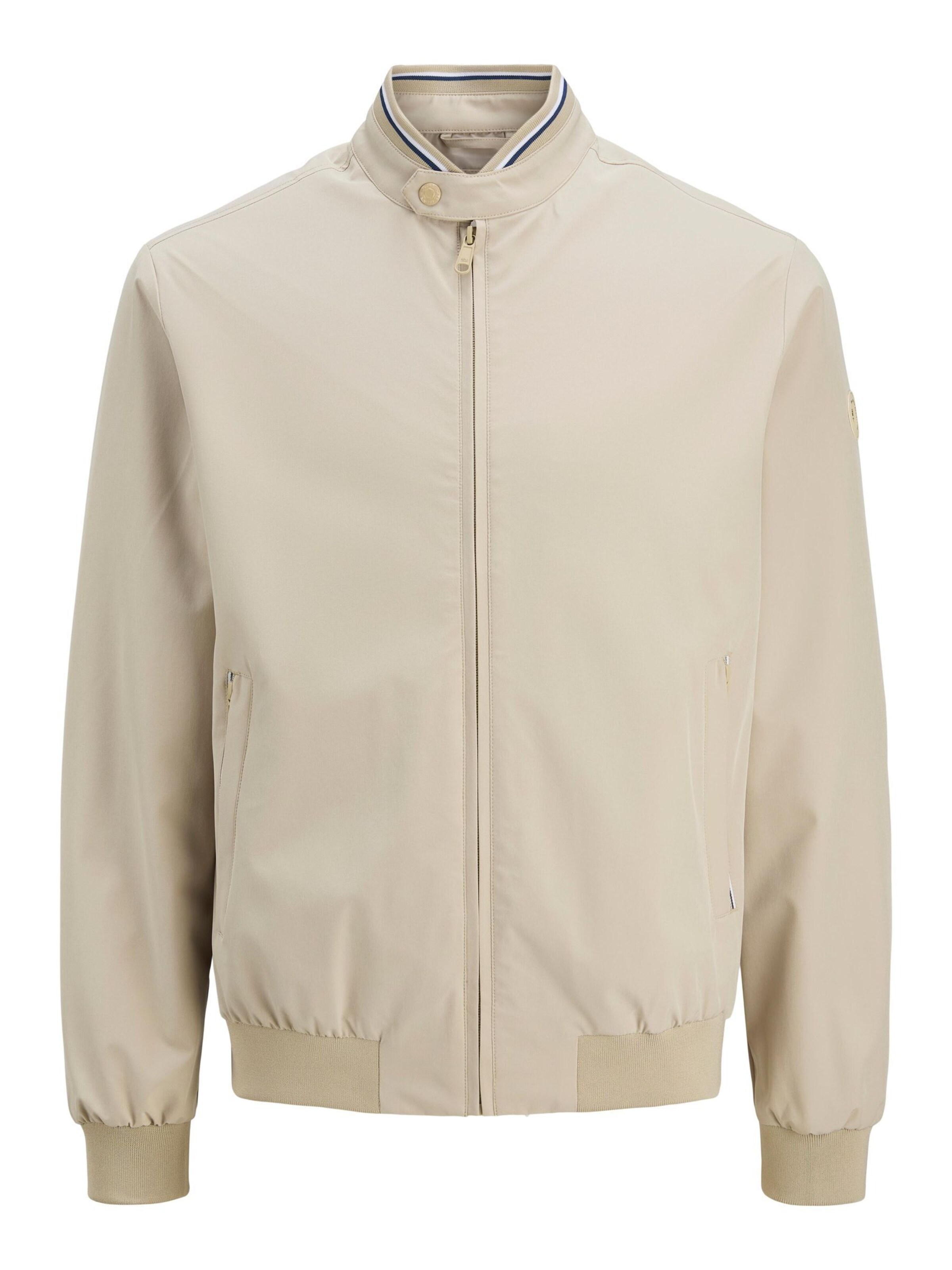 Veste mi-saison JACK & JONES en beige : devant