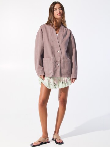Pull&Bear Prechodná bunda - Červená