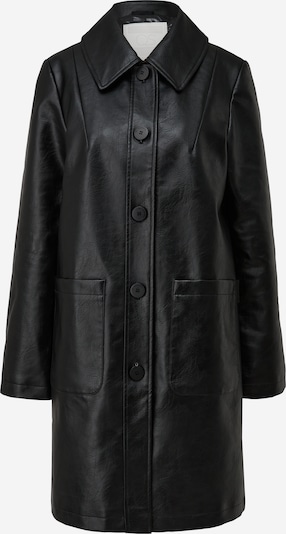 QS Manteau mi-saison en noir, Vue avec produit